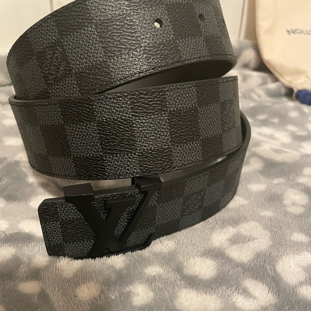 Black LV Belts